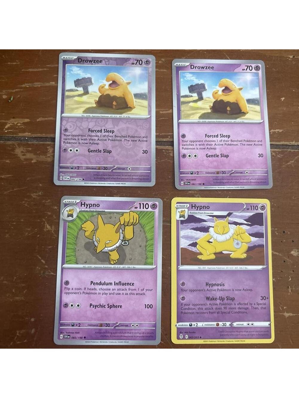 Pokémon  Purple and Multi Trading-card